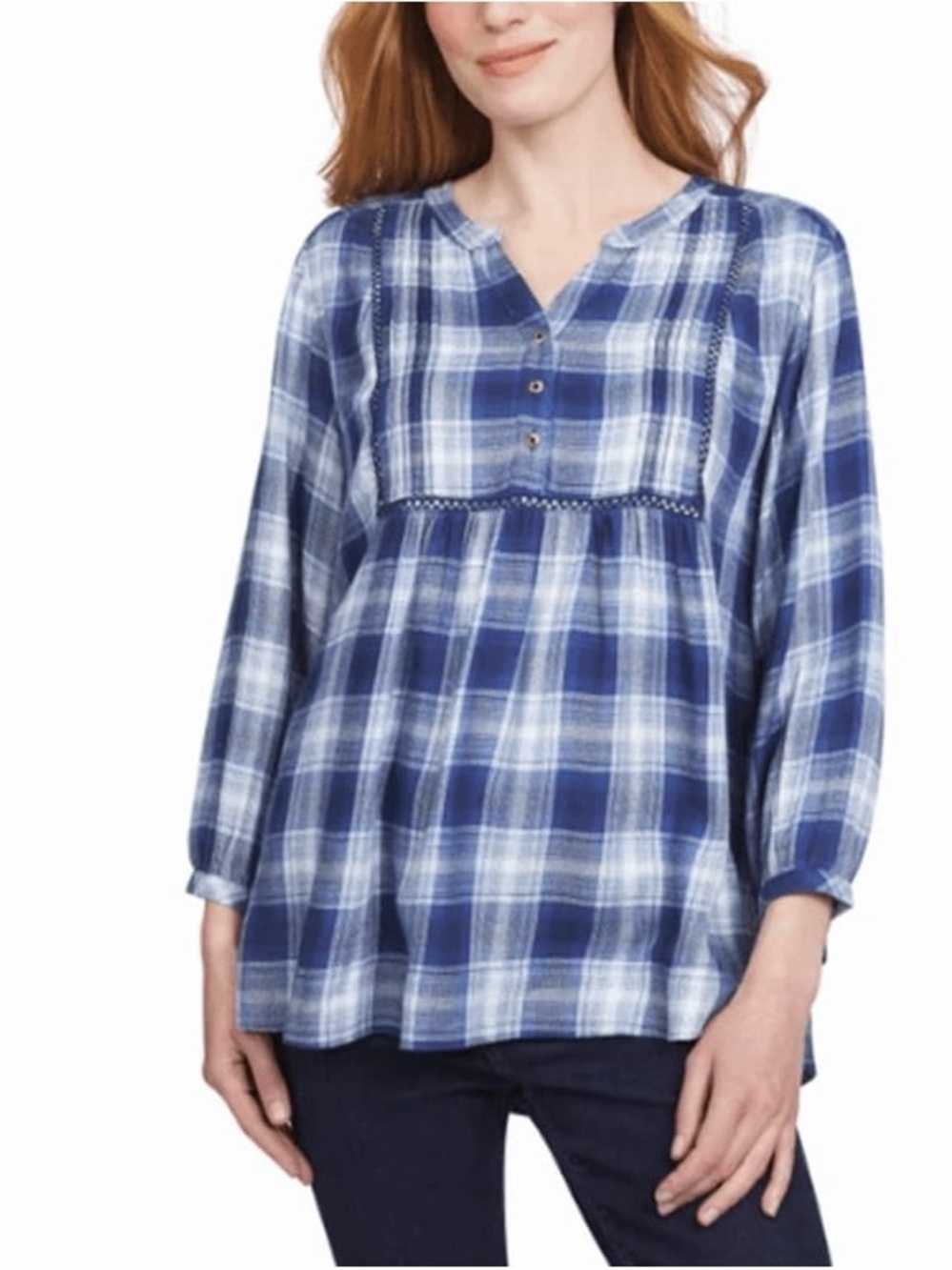 Wrangler Ladies' Plaid Blouse
